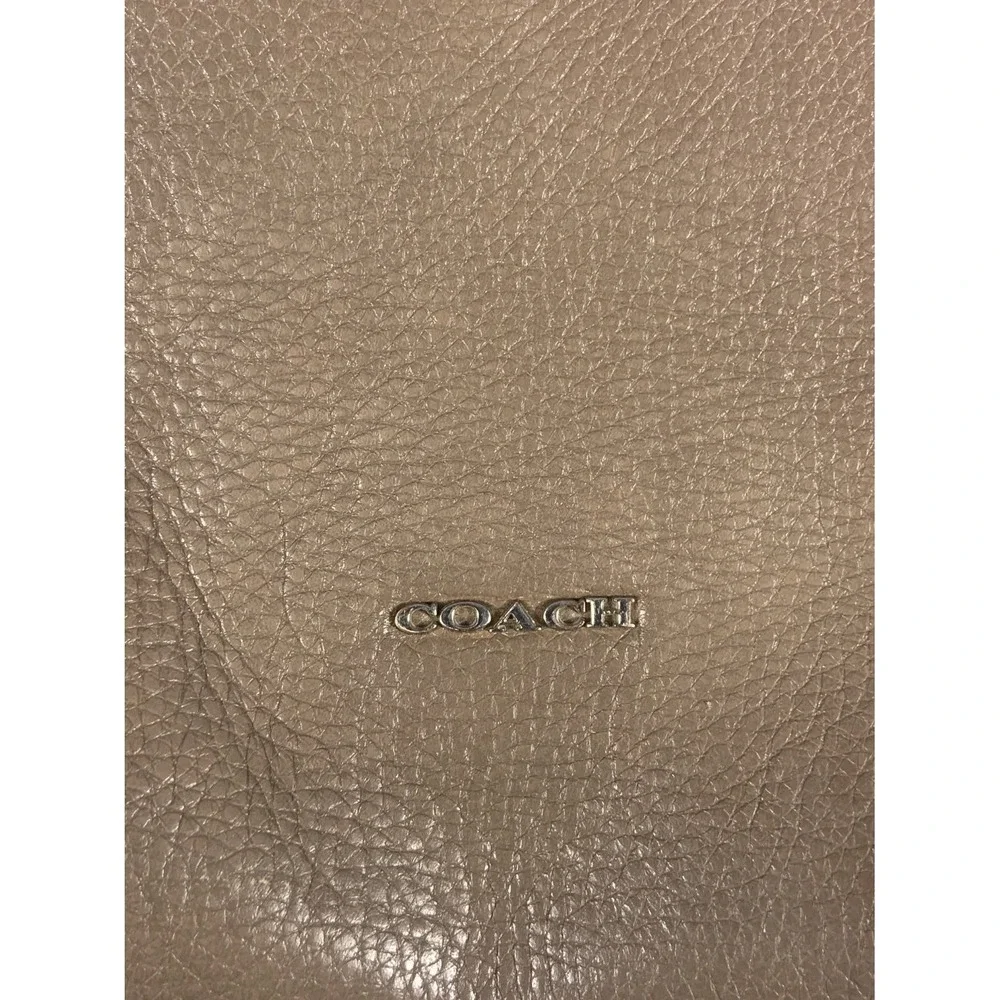Coach leather hobo